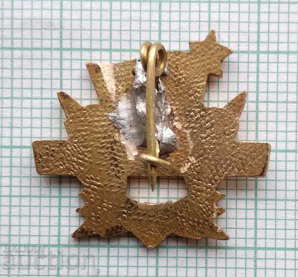 Auction 16715 Badge - Hungary - bronze enamel Auction 16715 Badge - Hungary - bronze enamel