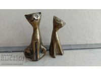 Bronze cats 60-70 years old