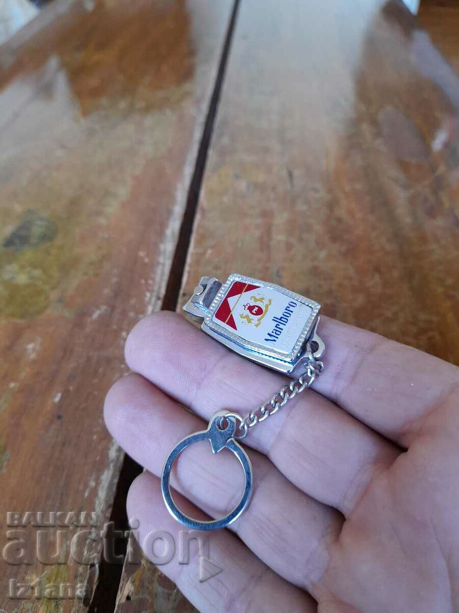Old keychain, Marlboro nail clipper - 5 Old keychain, Marlboro nail clipper - 5