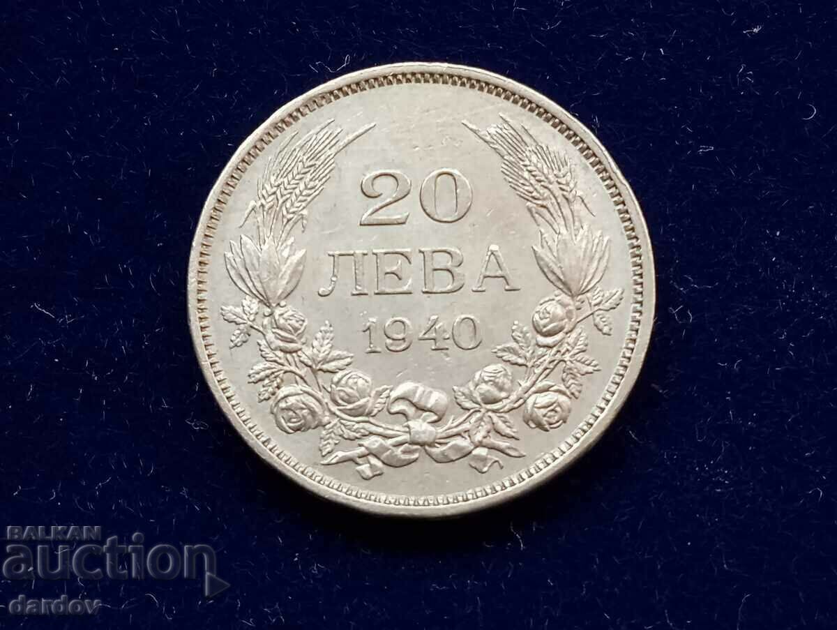 Bulgaria 20 BGN 1940 Bulgaria 20 BGN 1940