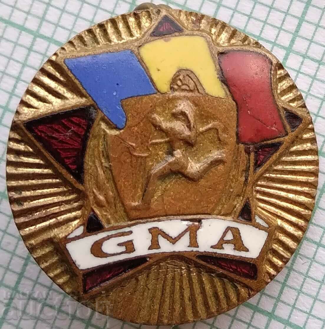 16750 Badge - GMA Ready for Labor and Defense Romania - Enamel