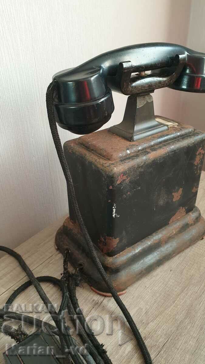 Vintage ERICSSON landline phone - 1930s with price 130.00 BGN | € 66.47 Vintage ERICSSON landline phone - 1930s with price 130.00 BGN | € 66.47