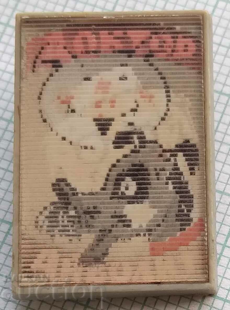 16758 Insigna - 3D Stereo cu preț 2.00 BGN | € 1.02