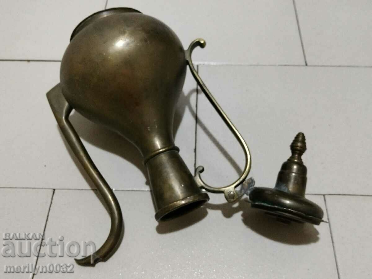 Russian kettle RTOV brass Imperial Russia copper vessel - 5