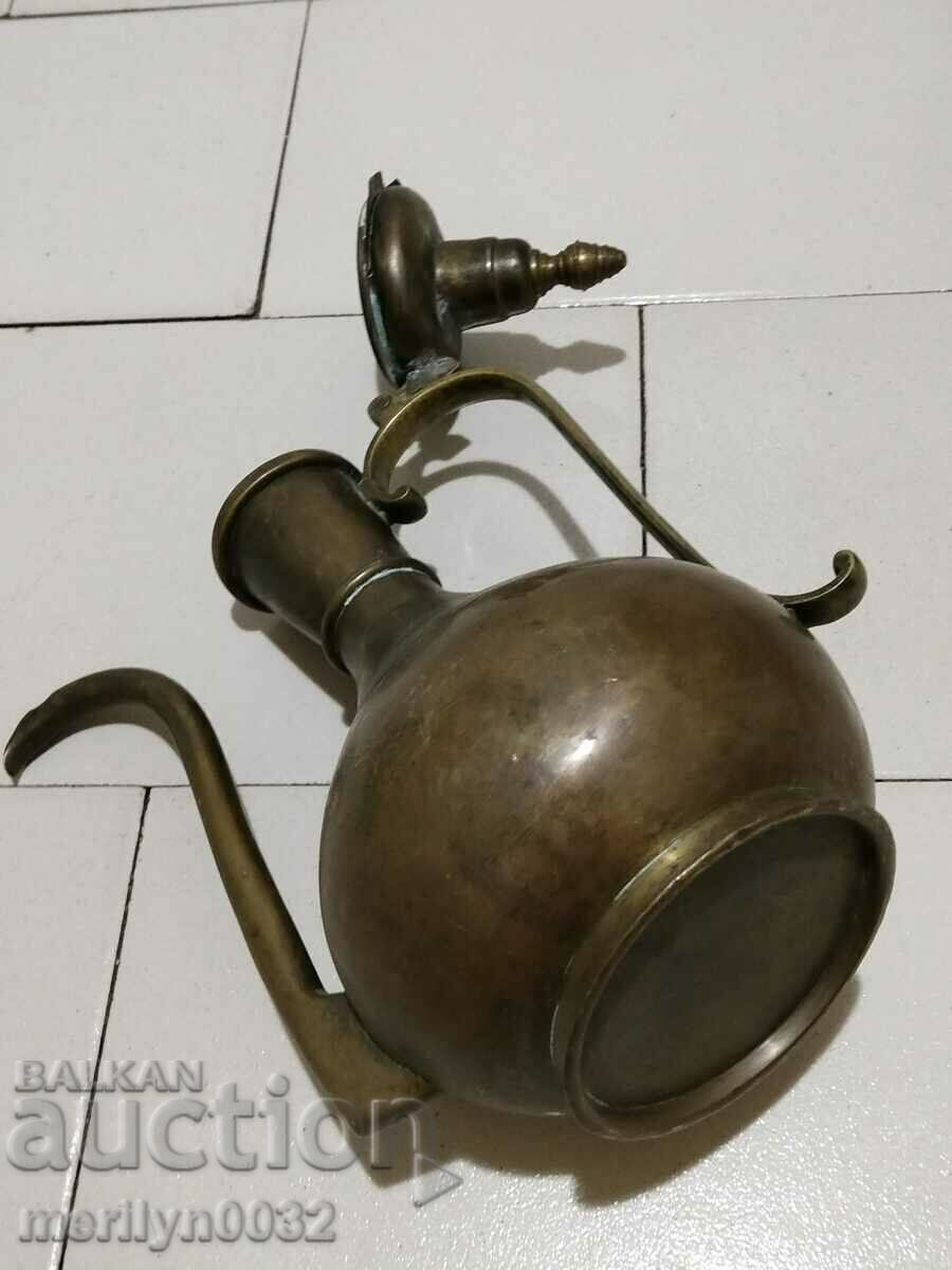 Russian kettle RTOV brass Imperial Russia copper vessel - 6