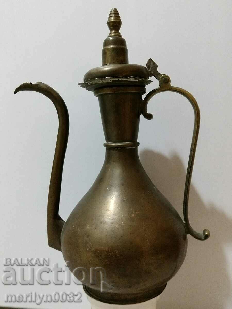 Russian kettle RTOV brass Imperial Russia copper vessel