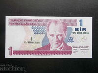 TURCIA, 1 lira, 2005, UNC