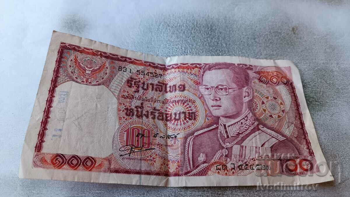 Thailanda 100 baht 1978