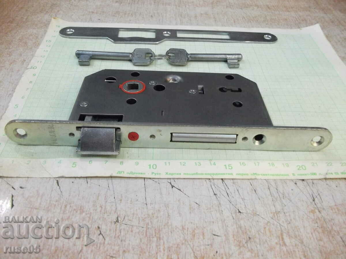 Standard door lock with two keys, new - 5 Standard door lock with two keys, new - 5
