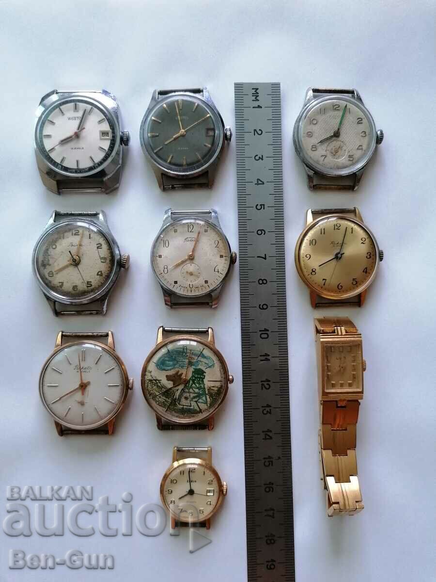 Mechanical manual working watches