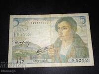 5 Francs 2.06.1949