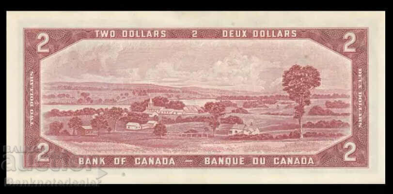 Canada 2 Dollars 1954 Beattie-Rasminsky Pick 76b Ref 6645 with price 55.00 BGN | € 28.12 Canada 2 Dollars 1954 Beattie-Rasminsky Pick 76b Ref 6645 with price 55.00 BGN | € 28.12