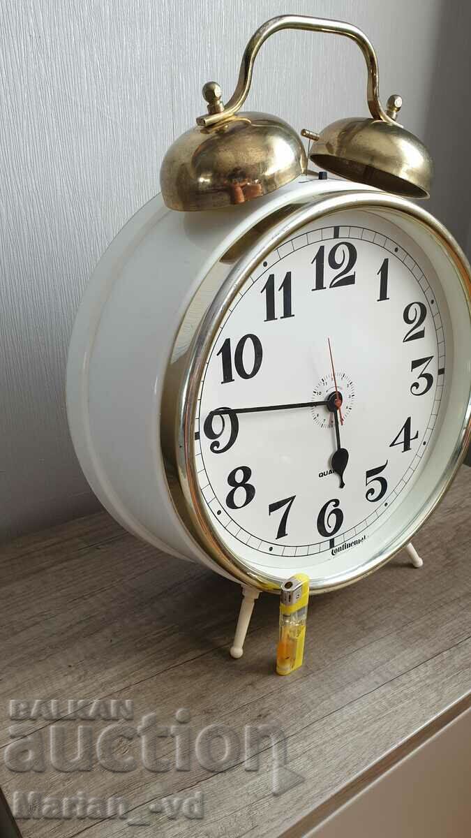 Large desktop Alarm clock with alarm, 30 cm with price 80.00 BGN | € 40.90 Large desktop Alarm clock with alarm, 30 cm with price 80.00 BGN | € 40.90