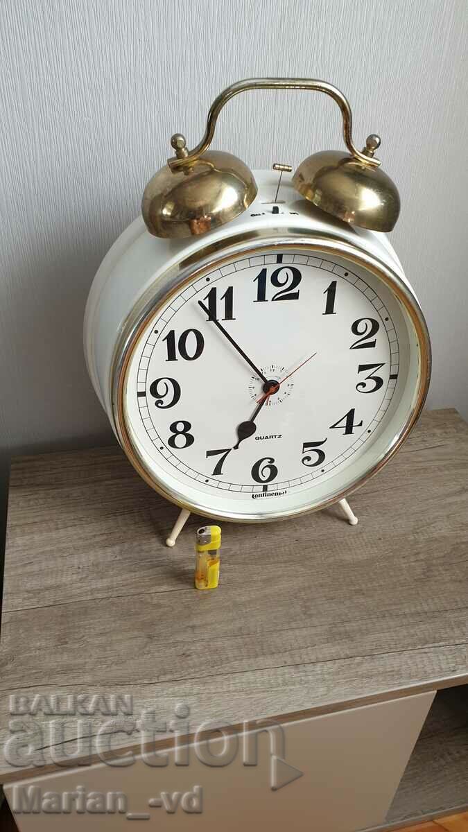 Ceas deșteptător de birou mare cu alarmă, 30 cm