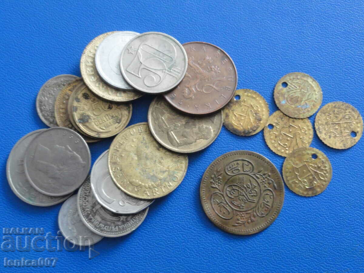 Coins - 20 pieces with price 8.40 BGN | € 4.29
