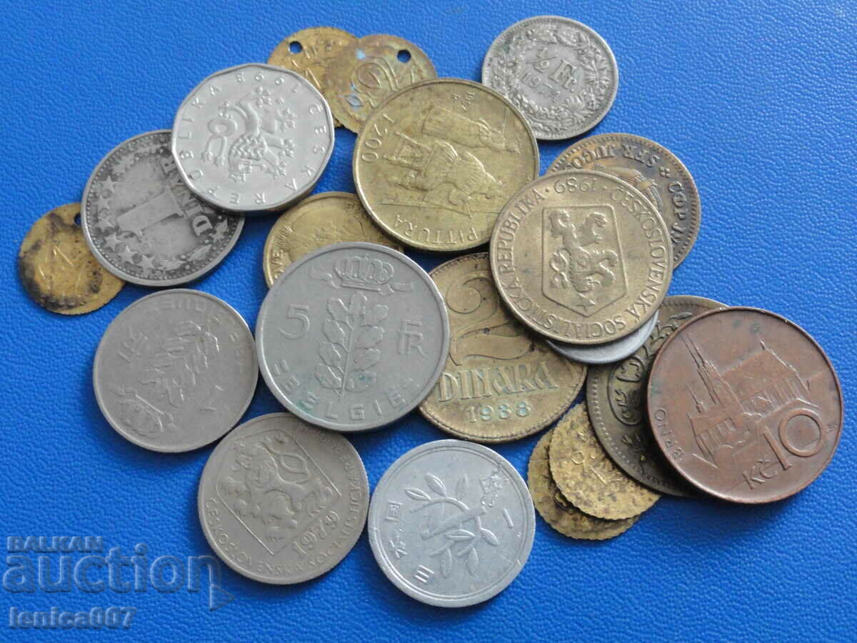 Coins - 20 pieces - 5