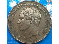 Belgium 10 centimes 1853 Royal Wedding 19,75g 32mm χαλκός
