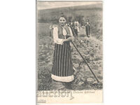 Bulgaria, Nosia from the village of Rakitovo, traveled