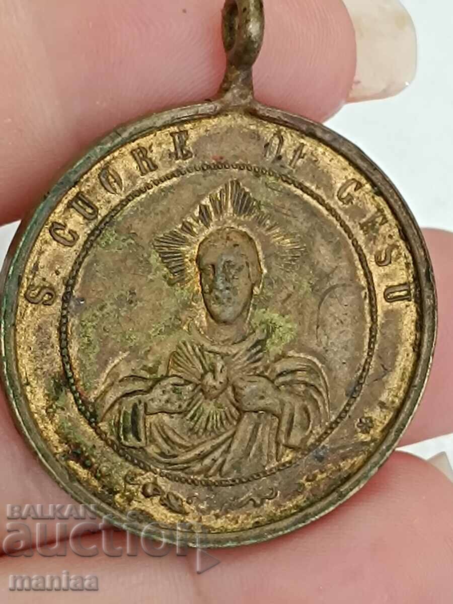 Auction Vatican Medal Heart of Mary Auction Vatican Medal Heart of Mary