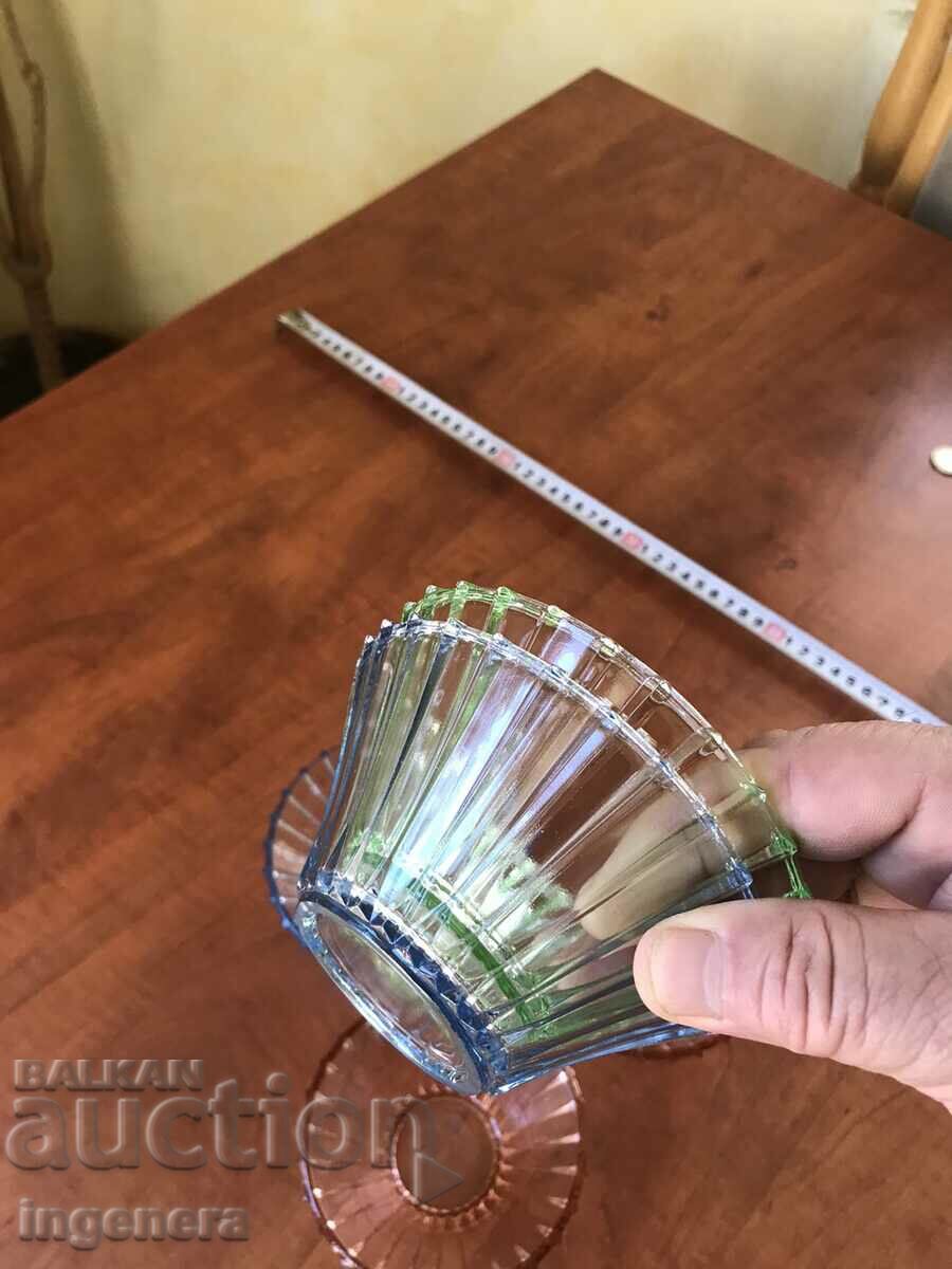 Delivery of SERVICE BOWL GLASS COLORED RELIEF GLASS BOWL 6 PCS. Delivery of SERVICE BOWL GLASS COLORED RELIEF GLASS BOWL 6 PCS.
