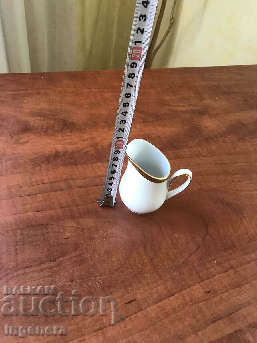 Auction PORCELAIN MILK JUG GILDED-GERMANY Auction PORCELAIN MILK JUG GILDED-GERMANY