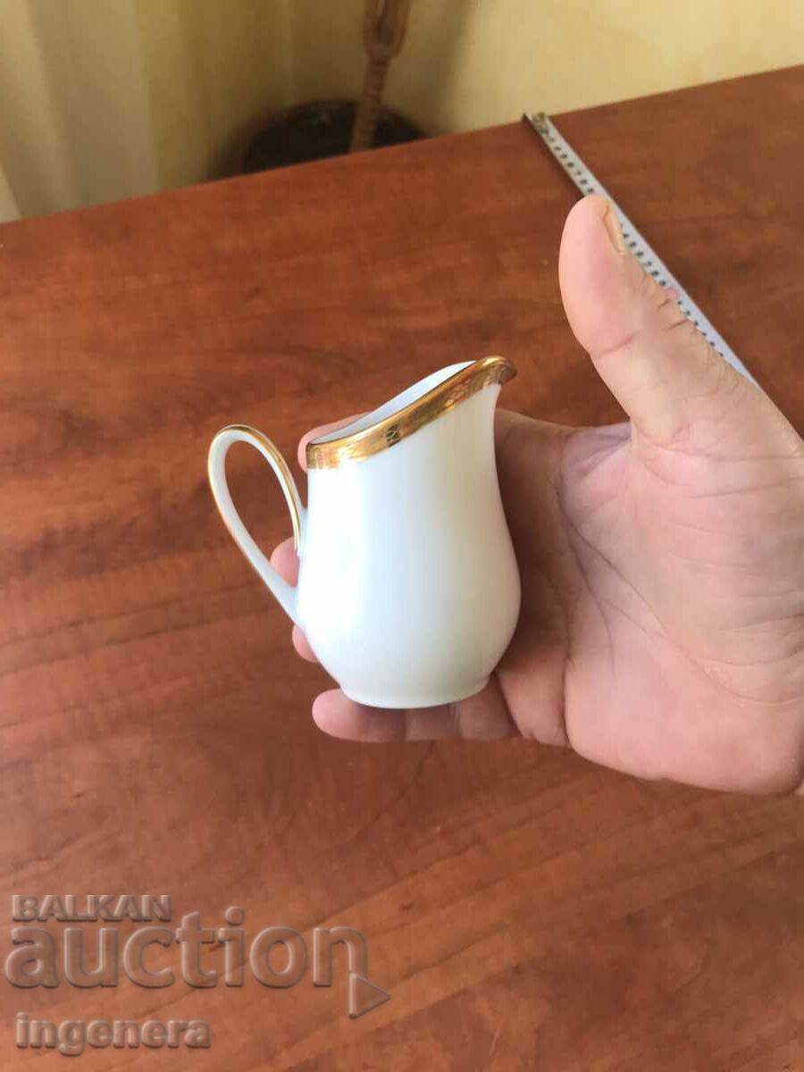 PORCELAIN MILK JUG GILDED-GERMANY - 5 PORCELAIN MILK JUG GILDED-GERMANY - 5