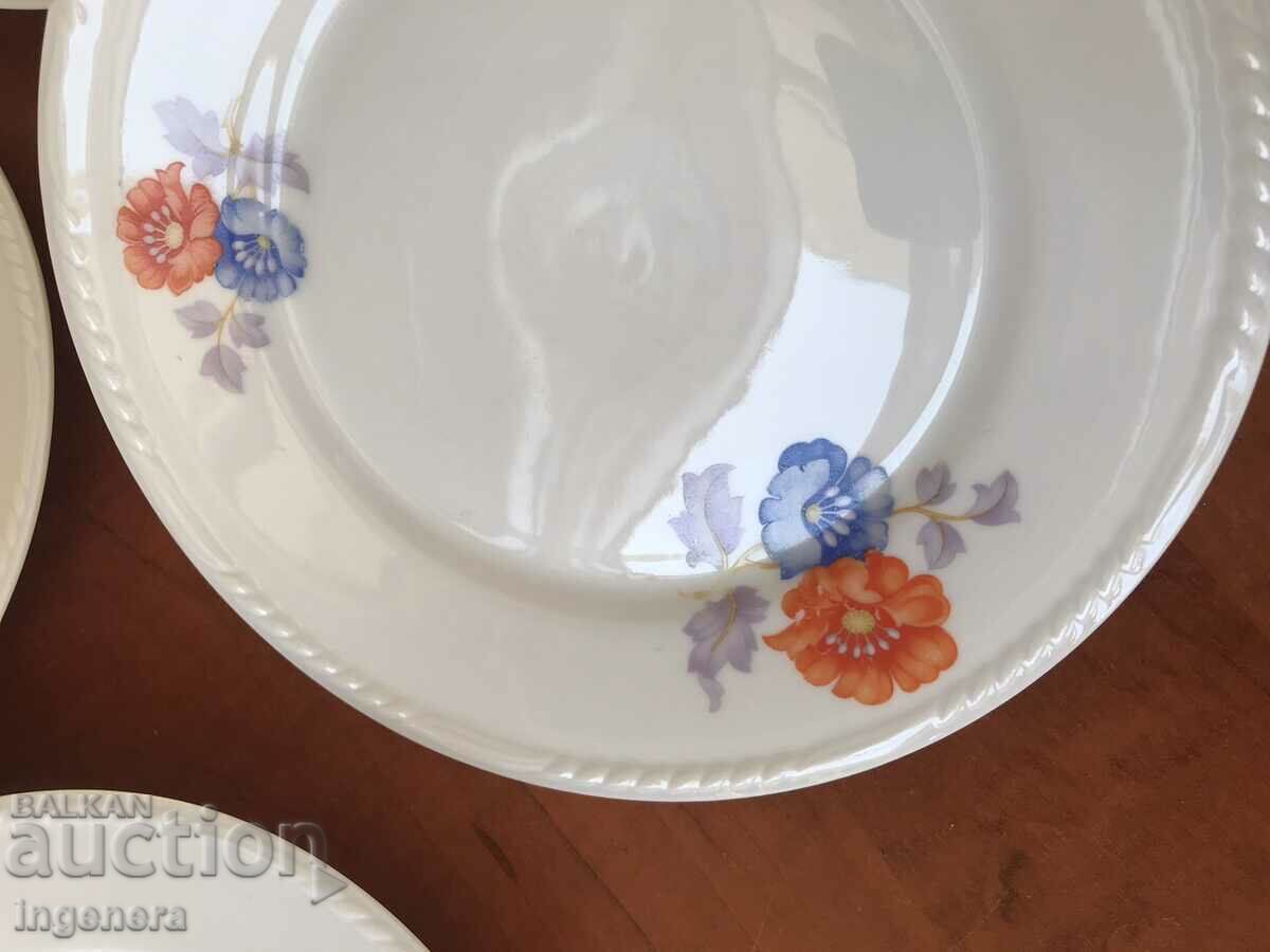 Delivery of BAVARIAN RELIEF PORCELAIN PLATE 5 PCS. - GERMANY Delivery of BAVARIAN RELIEF PORCELAIN PLATE 5 PCS. - GERMANY