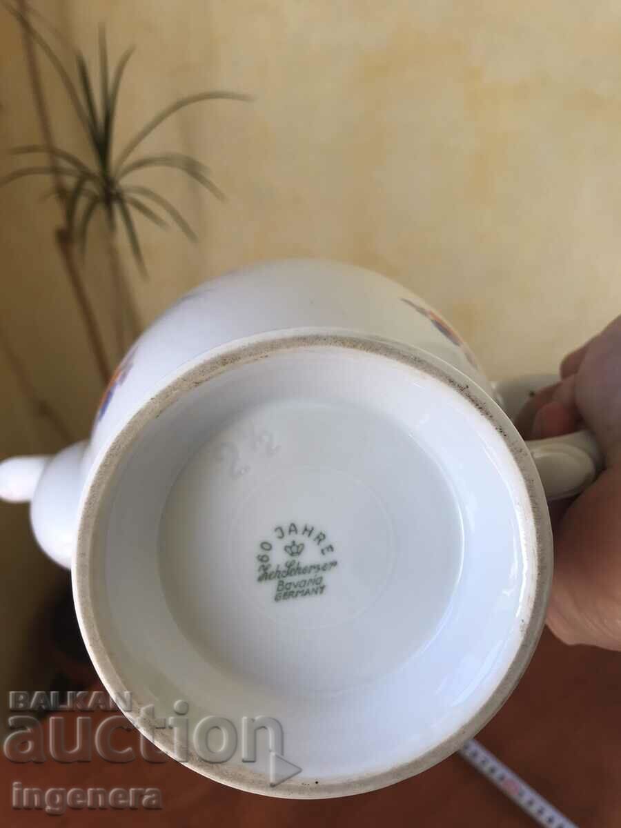 PORCELAIN KETTLE KANA BAVARIA - GERMANY - 6 PORCELAIN KETTLE KANA BAVARIA - GERMANY - 6