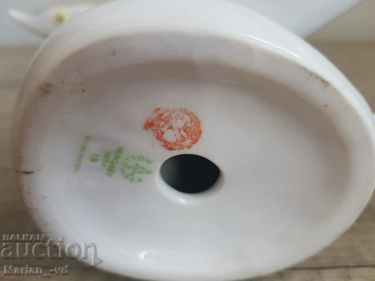 Παλιά πορσελάνινη φιγούρα ψαριού Hollohaza - 7 Παλιά πορσελάνινη φιγούρα ψαριού Hollohaza - 7