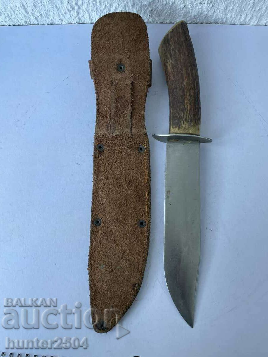 Hunting knife, 30 cm, with price 109.95 BGN | € 56.22 Hunting knife, 30 cm, with price 109.95 BGN | € 56.22