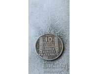 Франция 10 франка 1931 Сребро