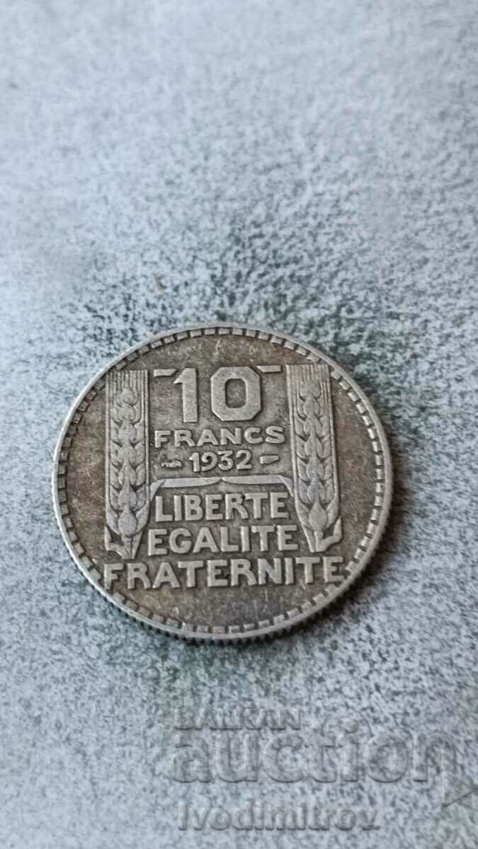 Франция 10 франка 1932 Сребро
