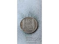 France 10 francs 1932 Silver
