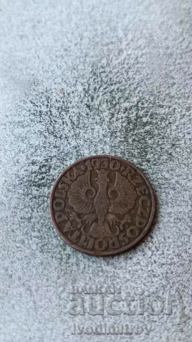 Poland 5 groszy 1930 with price 6.65 BGN | € 3.40 Poland 5 groszy 1930 with price 6.65 BGN | € 3.40