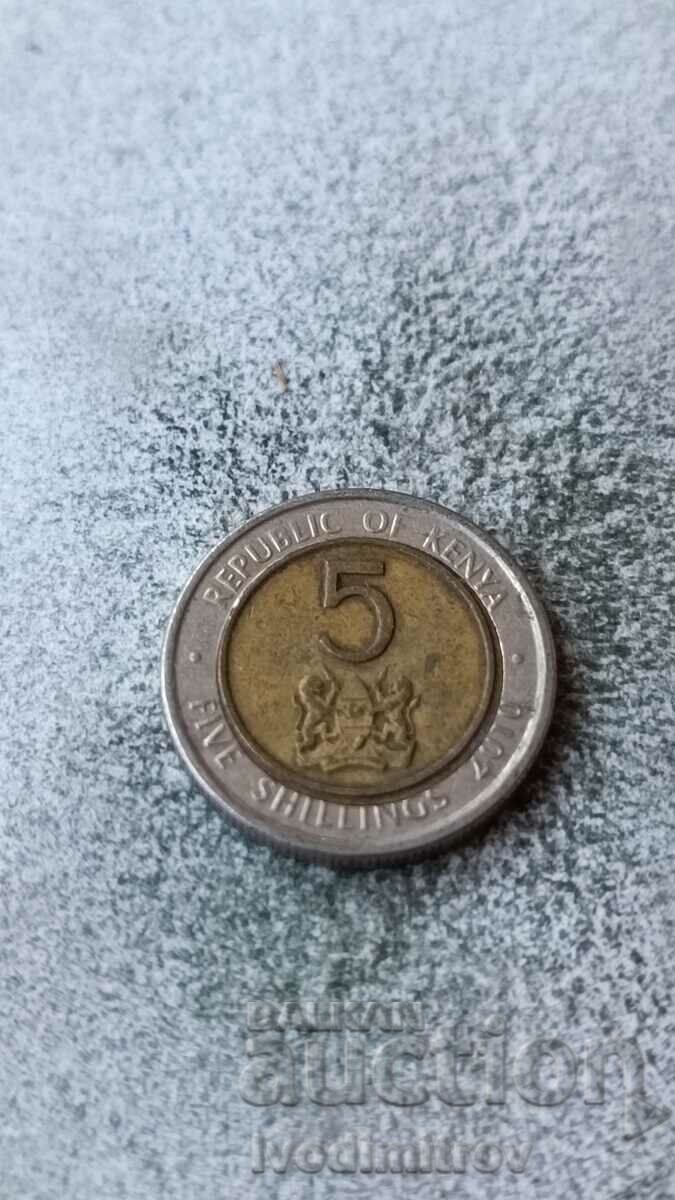 Kenya 5 shillings 2010