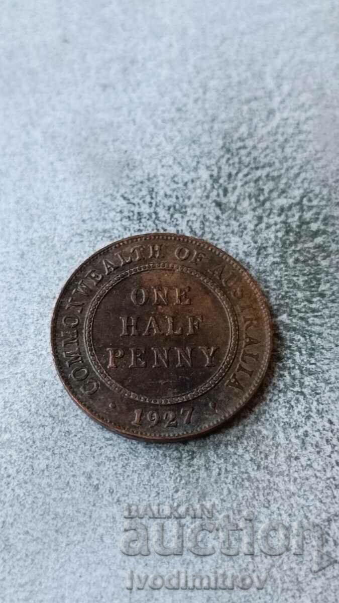 Australia 1/2 penny 1927