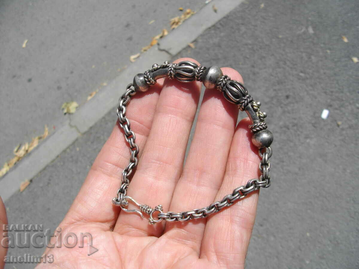 OLD SOLID SILVER BRACELET