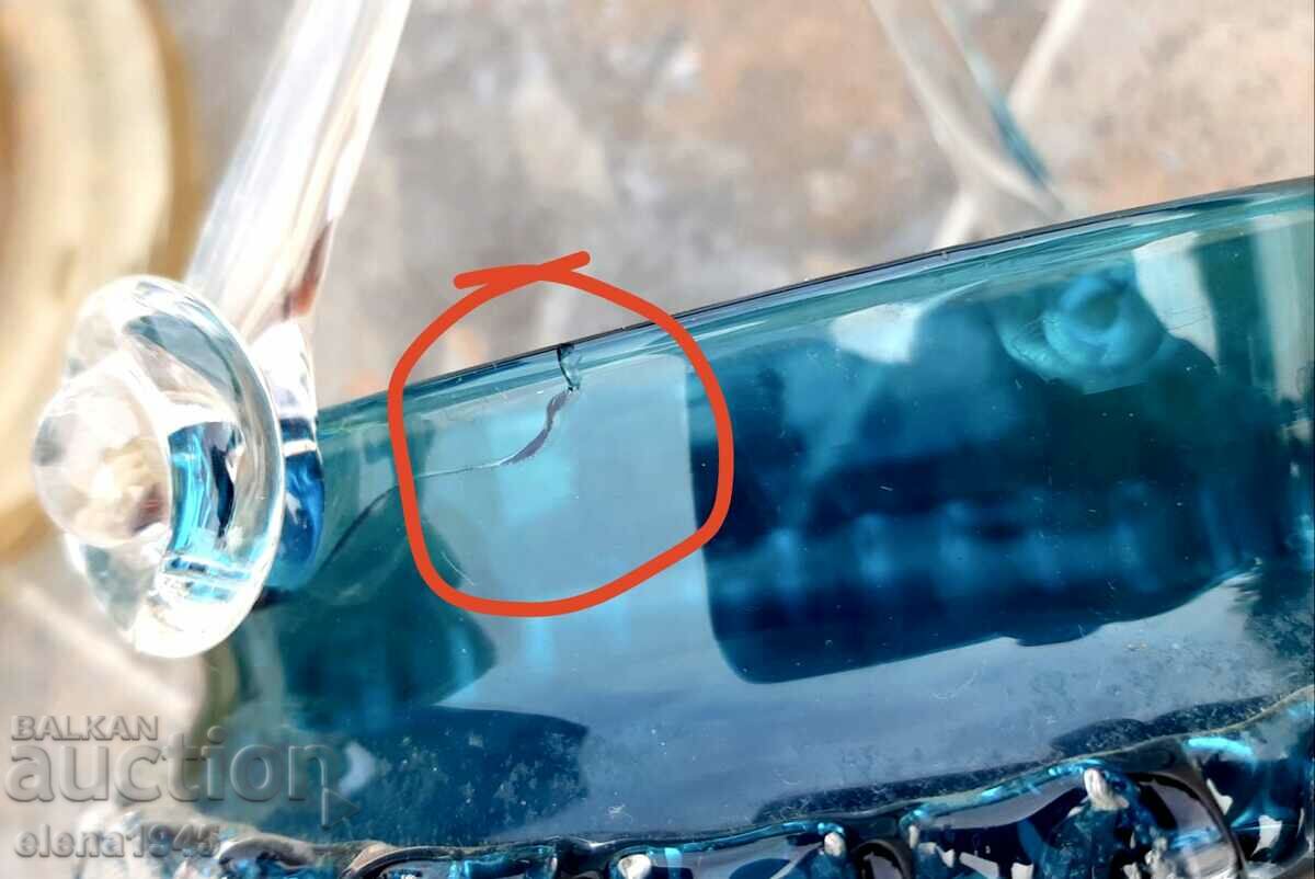 Venetian glass basket - 5 Venetian glass basket - 5