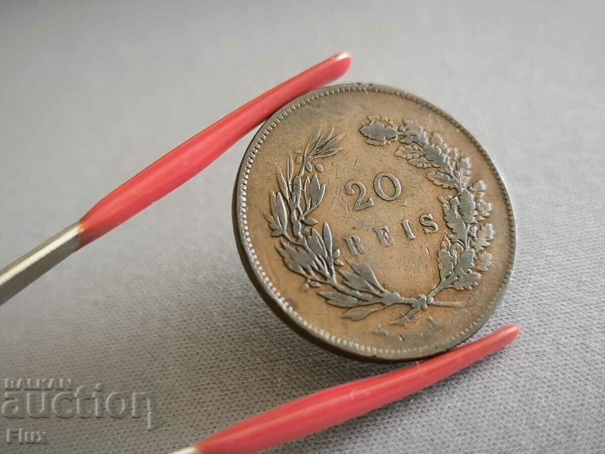 Coin - Portugal - 20 reis | 1891