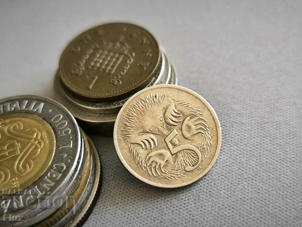 Monedă - Australia - 5 cenți | 1977