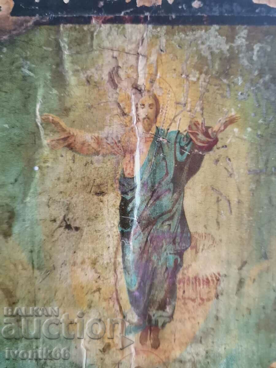 Old original icon 19c. 25x30 cm with price 650.00 BGN | € 332.34