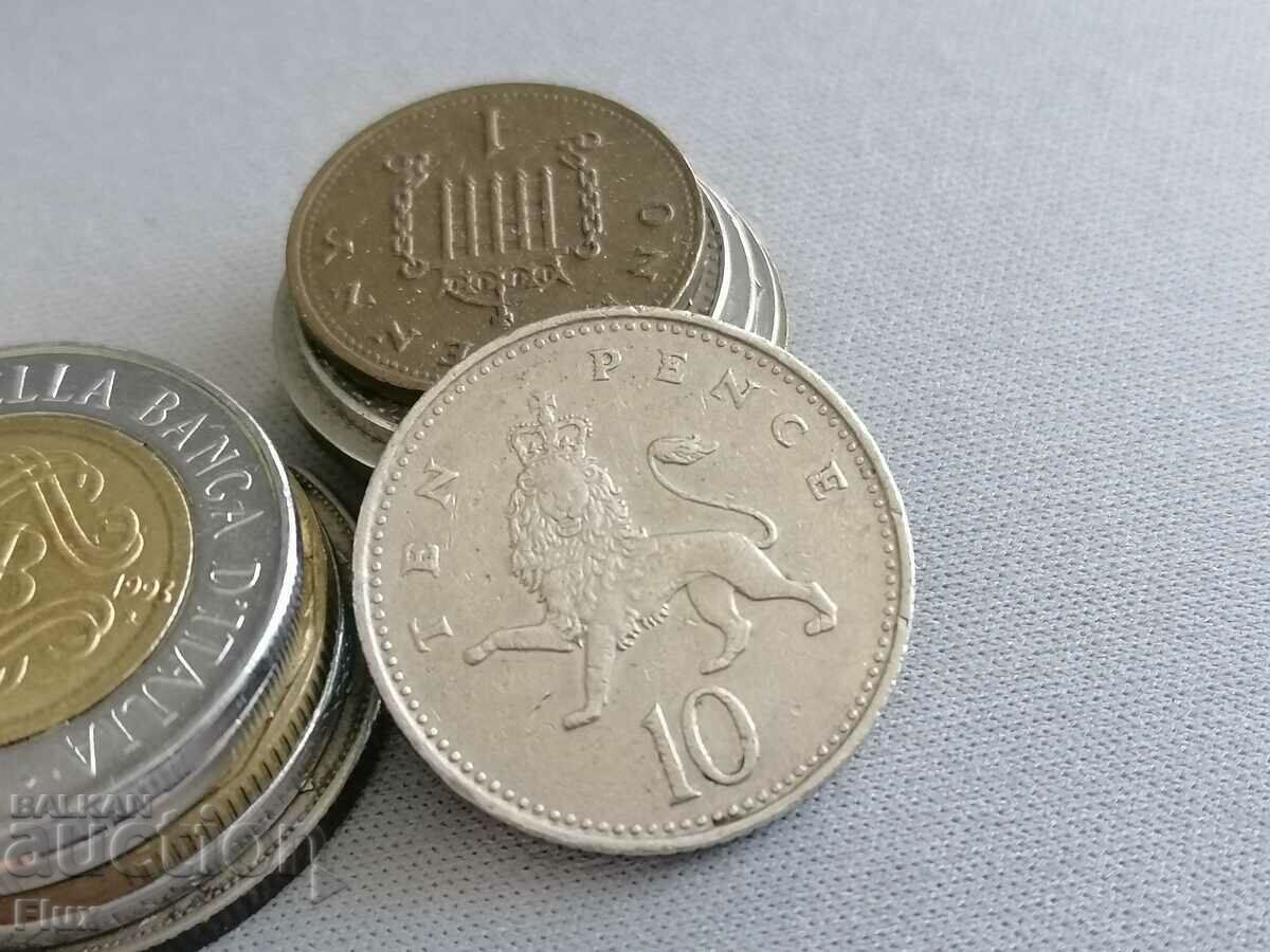Moneda - Marea Britanie - 10 pence | 1992