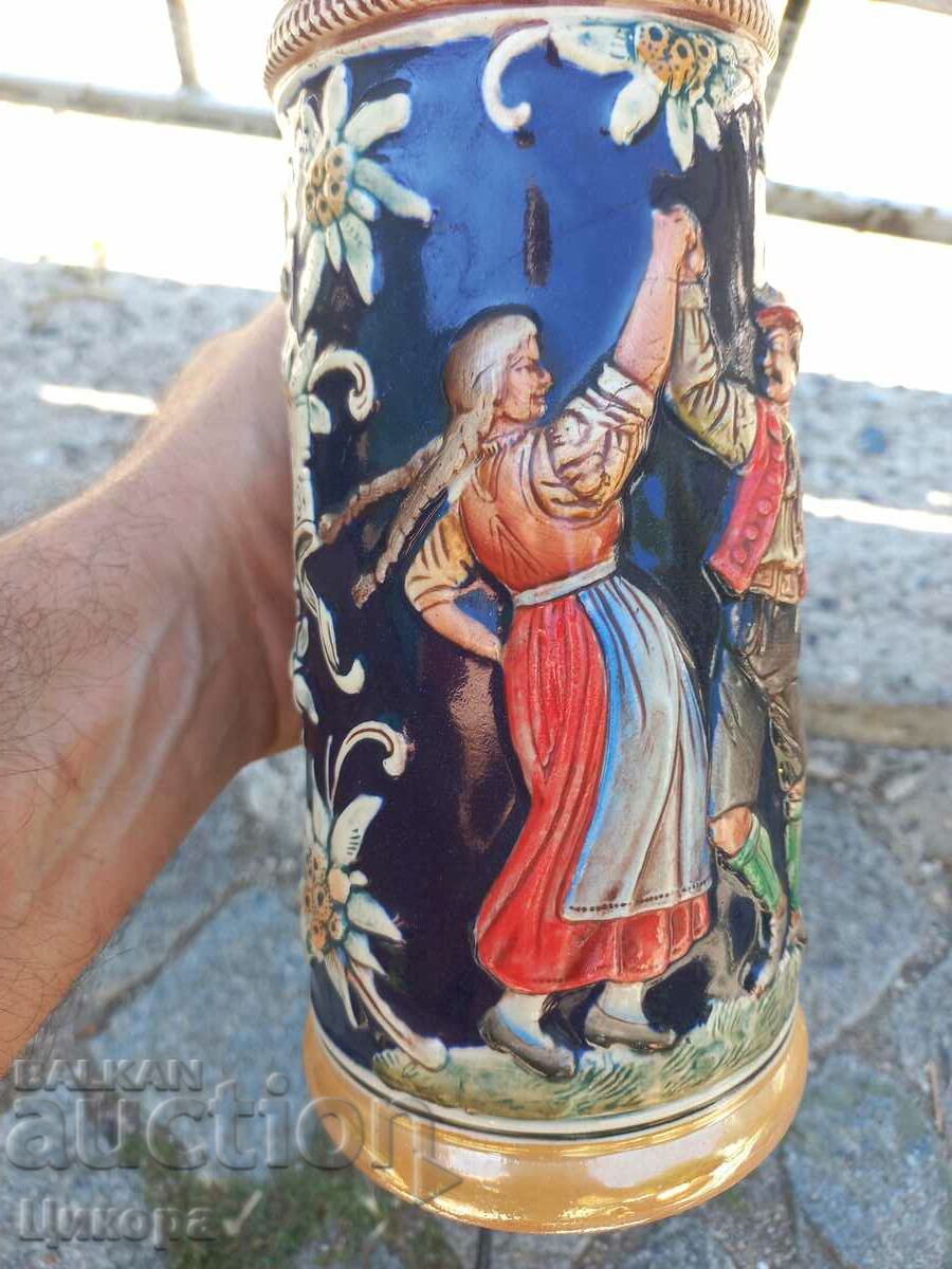 Delivery of OLD GERMAN MUG GLASS