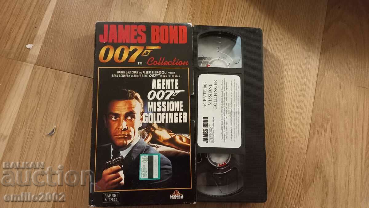 Casetă video James Bond Goldfinger