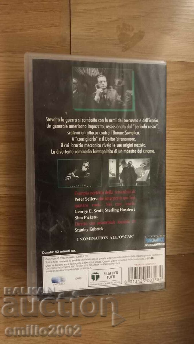 Delivery of Doctor Strange videotape Delivery of Doctor Strange videotape