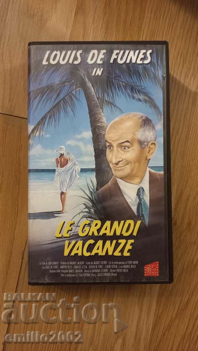 Videotape The Big Vacation Louis Du Fines