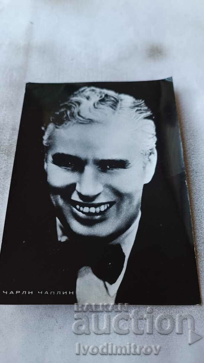 Postcard Charlie Chaplin
