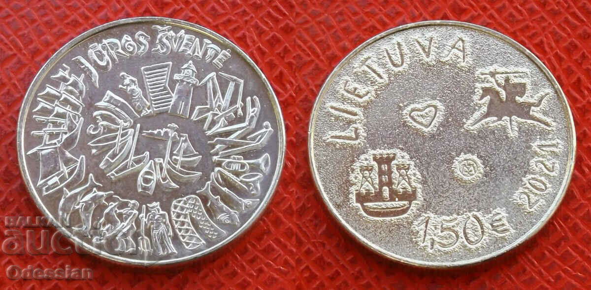 Lituania • 1,5 euro • Festivalul Mării • 2021