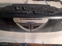 PHILIPS radio cassette player