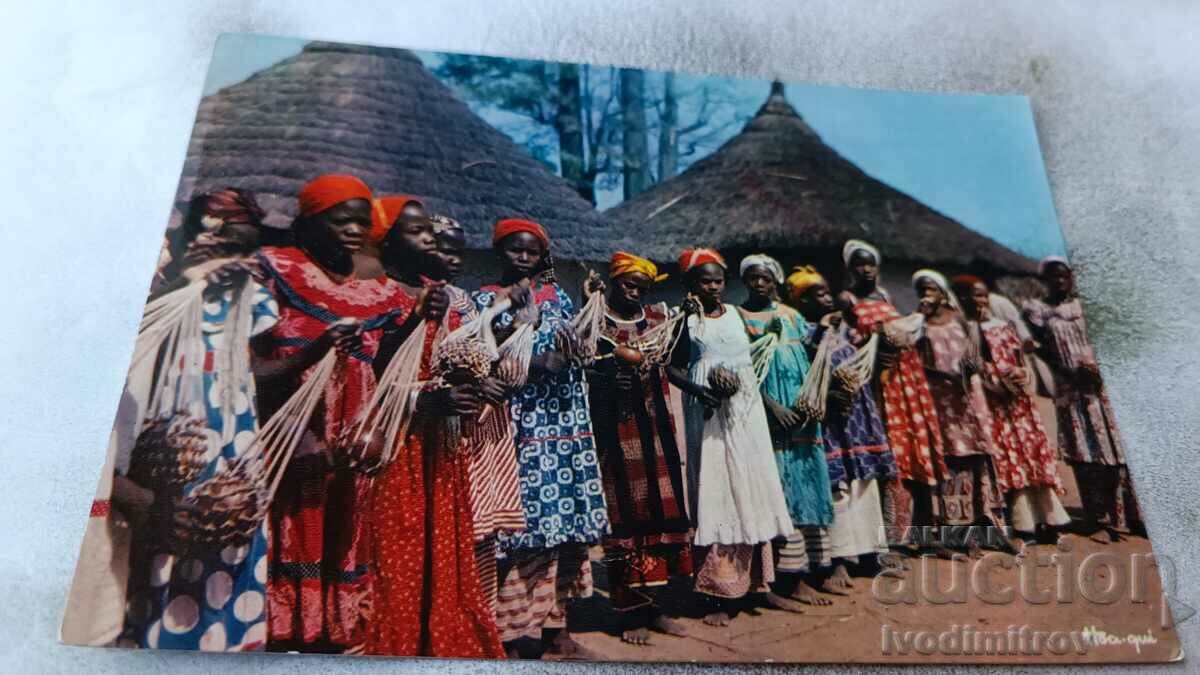 Dance in the Village postcard